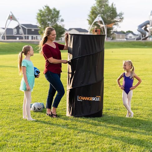 Pop Up Changing Tent with Floor for Beach, Car & School Sports – Collapsible Portable Privacy Tent for Camping – Tall, Waterproof, Foldable, Compact Dressing Room Tube in Saudi Arabia
