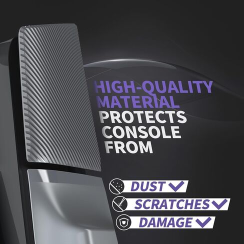 وحدة تحكم Excover Excover Excover أعلى غطاء أسفل قاع متوافق مع إصدار PS5 Slim Disc ، لوحة خلفية للوحة الجانبية مع قشرة تنفيس التبريد متوافقة مع وحدة التحكم في قرص PS5 - أسود in Saudi Arabia