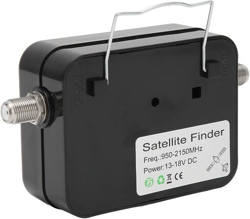 Satellite Signal Detector Professional Ultra Sensitive TV Antenna Signal Strength Meter for Easy Alignment for Technician Material: ABS Black in Saudi Arabia