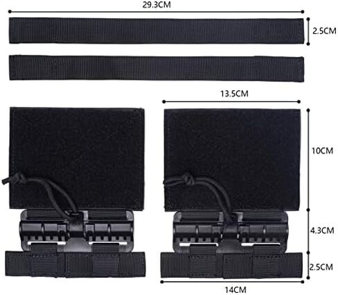 Tactical MOLLE Vest Quick Release Buckle Set Fast Fit Molle Side Belt Cummerbund Straps for JPC CPC NCP XPC 420 Vest in Kuwait