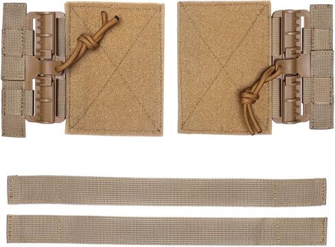 Tactical MOLLE Vest Quick Release Buckle Set Fast Fit Molle Side Belt Cummerbund Straps for JPC CPC NCP XPC 420 Vest in Kuwait