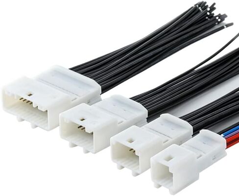 Hongpan 4 8 12 16 24 32 40 PIN AMP 0.7mm التنقل التلقائي في مرآة المرآة الصوتية مركبة مركزية موصل توصيل الأسلاك تسخير (12p أنثى) in Kuwait