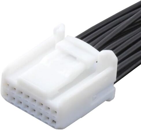 Hongpan 4 8 12 16 24 32 40 PIN AMP 0.7mm التنقل التلقائي في مرآة المرآة الصوتية مركبة مركزية موصل توصيل الأسلاك تسخير (12p أنثى) in Kuwait