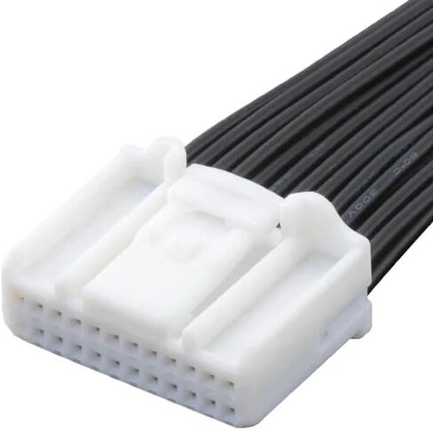 Hongpan 4 8 12 16 24 32 40 PIN AMP 0.7mm التنقل التلقائي في مرآة المرآة الصوتية مركبة مركزية موصل توصيل الأسلاك تسخير (12p أنثى) in Kuwait