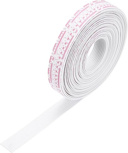 MECCANIXITY 26AWG IDC Wire Flat Ribbon Cable 5 M/16.4ft Length 1.5mm Pitch 9Pin Red and White for JTAG/ISP Connecting in Saudi Arabia