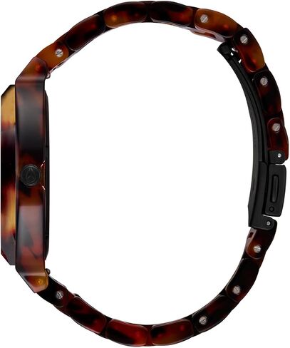 NIXON Time Teller Acetate 100m Water Resistant Women's Analog Fashion Watch (37mm Watch Face, 20mm Acetate Band) in Kuwait