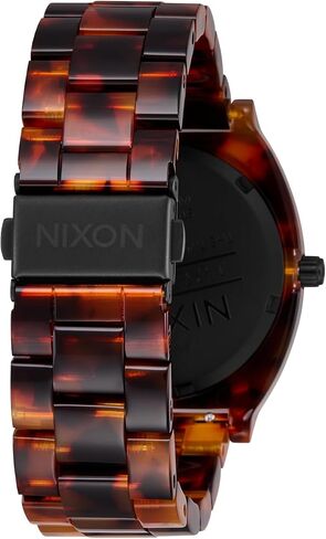 NIXON Time Teller Acetate 100m Water Resistant Women's Analog Fashion Watch (37mm Watch Face, 20mm Acetate Band) in Kuwait