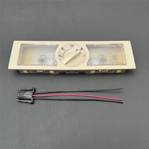 Car Dome Light Reading Lamp Compatible For B-e-t-t-l-e Bora/Golf/Passat/Polo/Touran/Phaeton/ 6Q0947291 Y20(Grey Lamp) in Saudi Arabia