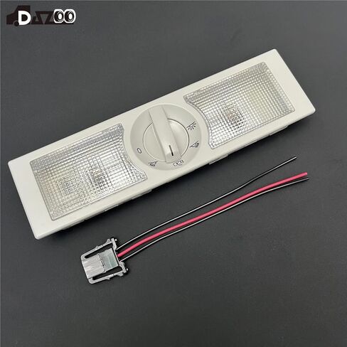 Car Dome Light Reading Lamp Compatible For B-e-t-t-l-e Bora/Golf/Passat/Polo/Touran/Phaeton/ 6Q0947291 Y20(Grey Lamp) in Saudi Arabia