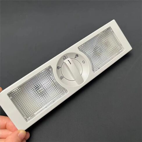 Car Dome Light Reading Lamp Compatible For B-e-t-t-l-e Bora/Golf/Passat/Polo/Touran/Phaeton/ 6Q0947291 Y20(Grey Lamp) in Saudi Arabia