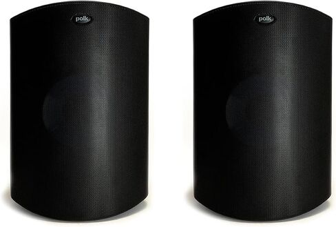 Polk Audio Atrium8 جميع مكبرات الصوت في الهواء الطلق - زوج (أسود) in Saudi Arabia