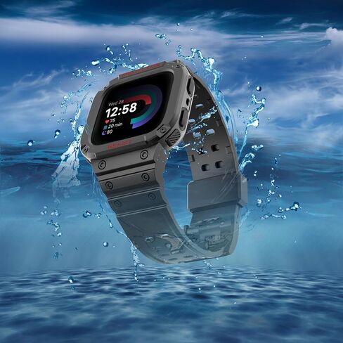 متوافق مع Fitbit بالعكس 4/3/2/Fitbit Versa Lite/Sense 2/Sense مع Case ، حامية رياضية حامية PC Cover TPU معصم للرجال ، الأخضر in Kuwait