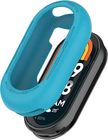 علبة السيليكون متوافقة مع غطاء الحماية من Xiaomi Smart Band 10 ، حالة حماية مقاومة للسيليكون المقاومة للسيليكون لـ Xiaomi Smart Band 10 (Army Green) in Kuwait