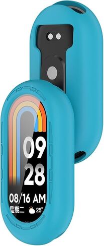 علبة السيليكون متوافقة مع غطاء الحماية من Xiaomi Smart Band 10 ، حالة حماية مقاومة للسيليكون المقاومة للسيليكون لـ Xiaomi Smart Band 10 (Army Green) in Kuwait