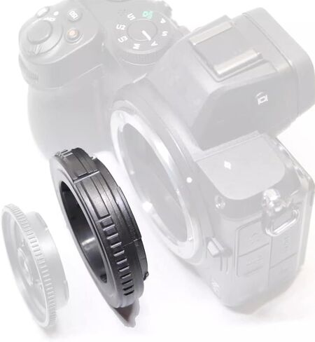 عدسة Mount Mount Lens 32mm F10 Cap Lens Ultra Thin Focus for Nikon Z Cam in Kuwait