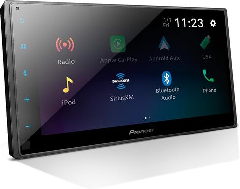 Pioneer DMH-1770NEX Double-DIN Digital Multimedia Receiver, Wired Apple CarPlay and Android Auto, 6.8" Capacitive Touchscreen in Saudi Arabia
