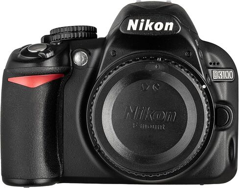 مجموعة كاميرا Nikon D3100 DSLR مع عدسة VR 18-55 مم-صديقة للمبتدئين ومضغوطين (25472) + حقيبة كاميرا + 64 جيجابايت بطاقة ذاكرة + ترايبود مرنة + مجموعة تنظيف + حزام يدوي + محفظة + المزيد in Saudi Arabia