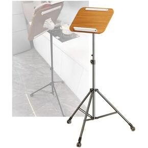 Adjustable Floor Stand with Brake Wheels for Music Sheets, Recipes, and Textbooks, Height Customizable for e Use in Saudi Arabia