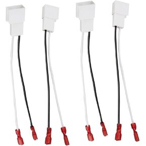 4 PCS Door Speaker Wiring Harness, 72-8104 Audio Speaker Wire Cable Compatible with Camry Corolla Tundra Pontiac Speakers Adapter Connector Adaptor Plug, Easy to Install in Saudi Arabia