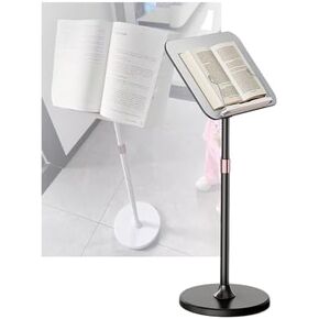 Adjustable Floor Book Stand for Heavy Textbooks and Cookbooks, Sturdy Design for Easy Reading and Studying in Kuwait