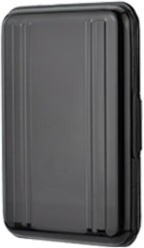 Memory Card Case, Anti Water, Anti Shock Aluminum Card Carrying Storage Box for SD TF Cards in Saudi Arabia