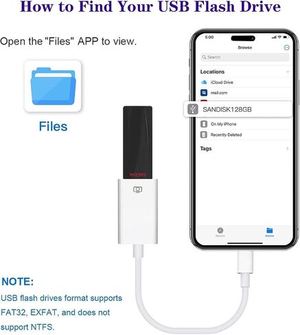 [MFi Certified] USB-C to USB Adapter for iPhone 16 15 Pro Max MacBook Pro Air 2023 iMac i Pad Mini Pro, Type C to USB OTG Cable Converter Support Camera, Card Reader, USB Flash Drive, MIDI Keyboard in Saudi Arabia