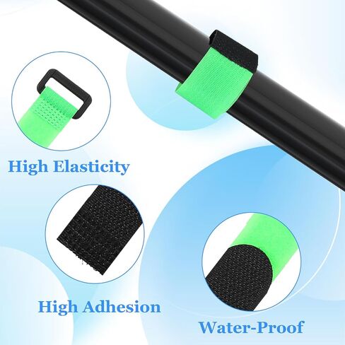 Fishing Rod Straps, 42 Pcs Fishing Rod Ties Belt Wrap Stretchy Fish Pole Straps Casting/Fly Rods Bands Accessories for Organizing and Protecting Tackle in Saudi Arabia