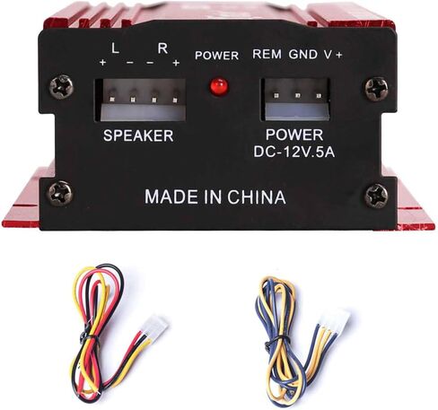 9-14V 2 قناة Mini Stereo Audio Hifi Bass Home Power Amplifier in Saudi Arabia