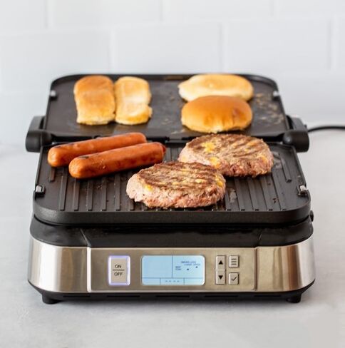 Cuisinart Griddler® with Smoke-Less Mode, GR-6SNAS in Saudi Arabia