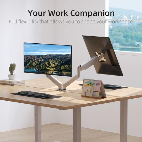 Suptek Triple Monitor Mount لمعظم شاشات من 17 إلى 32 بوصة ، وينبراء غاز تعديل Triple Monitor Mount Mount مع مجموعة Clamp & Grommet ، Black (MD8003) in Saudi Arabia