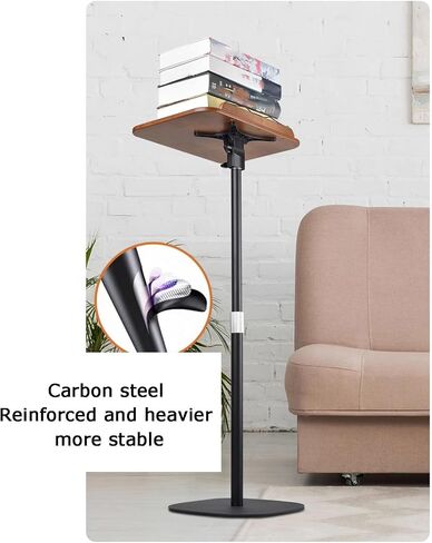 Adjustable Floor Book Stand for Reading, 180° Angle Adjustment, Fits Sheet Music, Recipes, Textbooks in Saudi Arabia