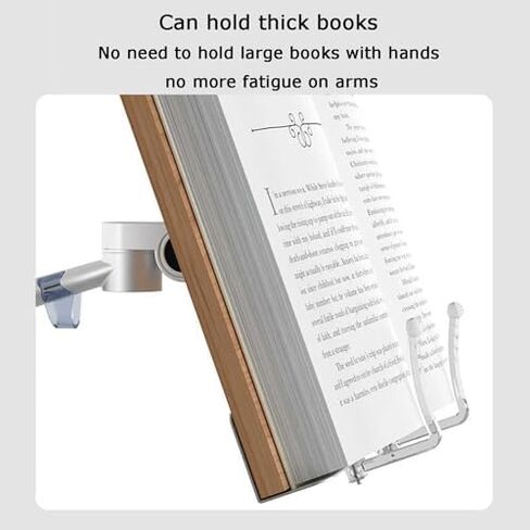Adjustable Floor Stand for Books and Sheet Music, 180° Angle and Height Customization, Ideal for Reading and Cooking in Saudi Arabia
