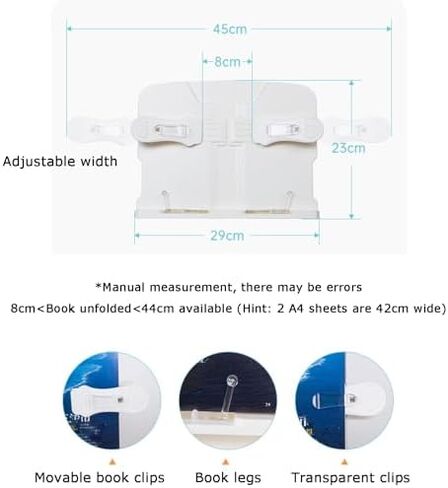 Adjustable Floor Stand Holder for Books and Sheet Music, Perfect for Reading Podiums, Recipes, and Textbooks in Saudi Arabia