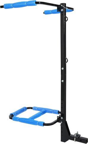 ECOTRIC RV Hitch Mount Kayak Rack Fits up to 12'' Kayaks Vertical Standing Kayak Carrier 2'' Hitch Receiver Height Adjustable 150LBS for RV Truck SUV Heavy Duty Steel in Saudi Arabia