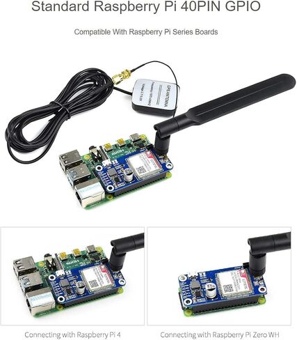 waveshare sim7070g nb-iot/cat-m/gprs قبعة للتوت مع GNSS دعم المواقع الفرقة العالمية in Saudi Arabia