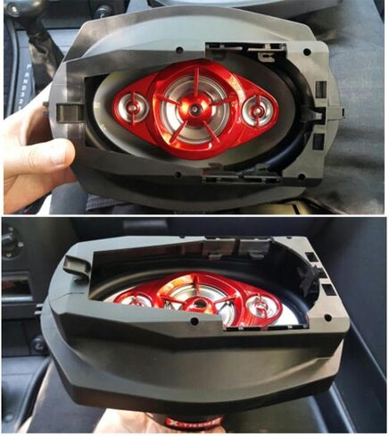 Speaker Adapter Kit Compatible With 1991 To 1999 3 Series E36 Rear 6x9 Inch Speaker Rings And Spacers in Saudi Arabia