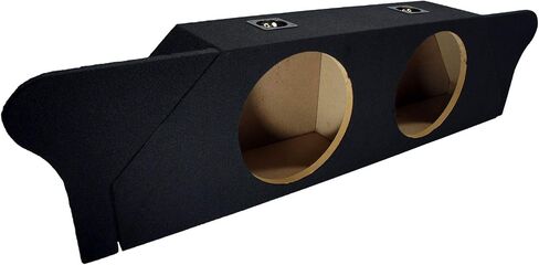Harmony Audio Compatible with 2010-2015 Chevy Camaro Coupe Trunk Kicker Bundle CompR CWR12 Dual 12" Sub Box Enclosure & Harmony HA-A1500.1 Amp in Saudi Arabia