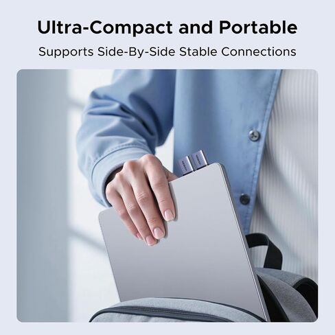 UGREEN USB إلى USB C Adapter & USB C إلى محول USB Combo 4-Pack ، شاحن محول من النوع C من النوع 10 متوافق مع MacBook و iPhone 16/15 و iPad و Samsung Galaxy و Apple Watch in Kuwait