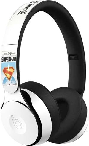Skinit Decal Audio Skin Compatible with Beats Solo Pro - Officially Licensed Superman 2025 Superman & Krypto Watch The Earth Design in Saudi Arabia