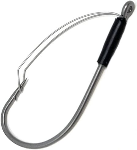 Reaction Tackle Neko Hooks/Wacky Hooks - Perfect for Bass Fishing, Finesse Neko Rig, Wacky Style (25-Pack) in Saudi Arabia
