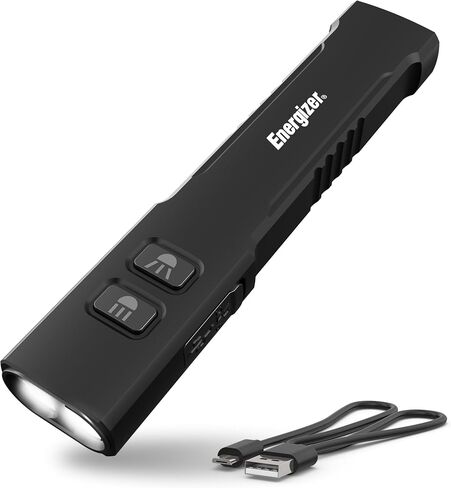 Energizer Flashlight 1200SL-R Tactical EDC Rechargeable Flash Light, 1200 Lumens Compact Flat Pocket Light in Saudi Arabia