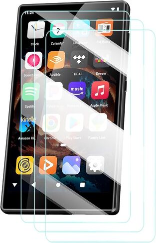Screen Protector for SWOFY MP3 Player 5-inch Touch Screen Android MP4 MP3 Player, High-definition Scratch Resistant Film,HD Clear, Bubble Free with Easy Installation Kit, 3 Pack. in Saudi Arabia