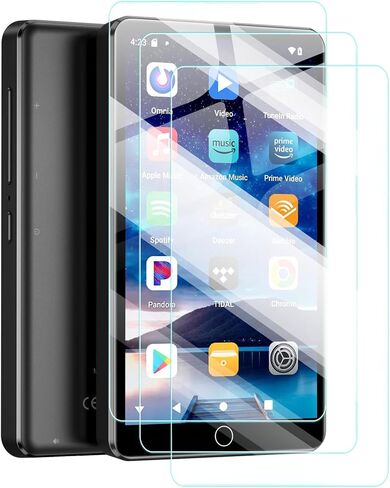 واقي الشاشة لمشغلات Fanvace MP3 & MP4 مع شاشة تعمل باللمس ومكبر صوت 4 بوصات ، فيلم مقاوم للخدش عالي الدقة ، واضحة HD ، خالية من الفقاعات مع طقم التثبيت السهل ، 3 حزمة. in Saudi Arabia