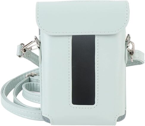Smartphone Link 3 Printer Carrying Case, PU Leather Case for Link 3 Printer with Adjustable Shoulder Strap, Portable Protective Case for Smartphone Link 3 Printer in Saudi Arabia