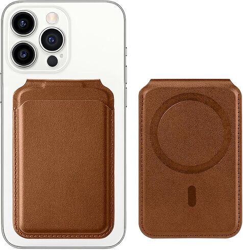 Bix for Magsafe Wallet Men - محفظة مغناطيسية لأجهزة iPhone - محافظ الهواتف المغناطيسية - محافظ iPhone Magsafe - متوافقة مع Mag Safe Stand - لحامل بطاقة Magsafe - حامل بطاقة المغناطيسية للهاتف المحمول in Saudi Arabia