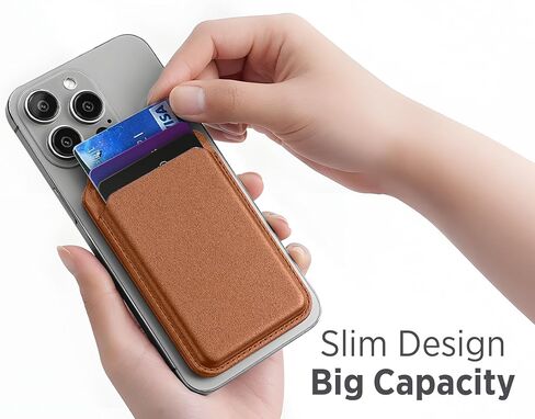 Bix for Magsafe Wallet Men - محفظة مغناطيسية لأجهزة iPhone - محافظ الهواتف المغناطيسية - محافظ iPhone Magsafe - متوافقة مع Mag Safe Stand - لحامل بطاقة Magsafe - حامل بطاقة المغناطيسية للهاتف المحمول in Saudi Arabia