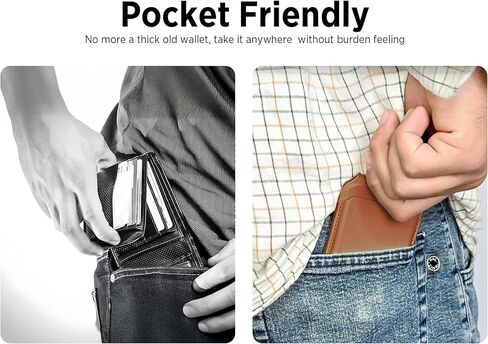 Bix for Magsafe Wallet Men - محفظة مغناطيسية لأجهزة iPhone - محافظ الهواتف المغناطيسية - محافظ iPhone Magsafe - متوافقة مع Mag Safe Stand - لحامل بطاقة Magsafe - حامل بطاقة المغناطيسية للهاتف المحمول in Saudi Arabia