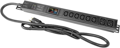 Multi Multi-Meter-Surge Protection PDU ، 240V ، L6-30p ، 30a ، 7200watts ، (6) C13 & (2) C19 Outlets ، Crypto Mining PDU ، Center Data Center PDU ، ASIC/RIGS PDU ، in Saudi Arabia