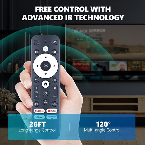 PZL استبدال الصوت التحكم عن بُعد متوافق مع Gaimoo 4K Projector GM600 NTV ، لـ Magcubic HY320 NTV ، من أجل Salange HY320AA Android 13 Smart Projector in Saudi Arabia
