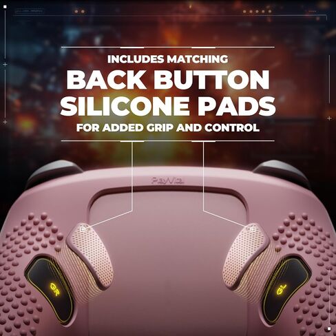 PlayVital Silicone Cover Skin for Nintendo Switch 2 Pro Controller – 3D Studded Edition Anti-Slip Grip Protector Case for Switch 2 Pro with Back Button Cap, Thumb Grips & Sticker - Black in Saudi Arabia